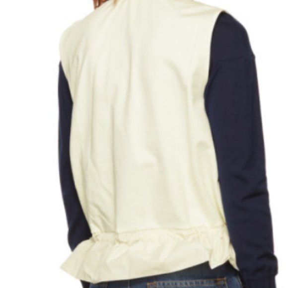 Authentic Moncler White Down Panel Vest - Picture 3 of 14